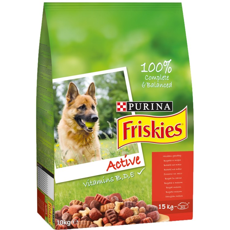 Friskies Dog Adult Active Duot 15kg
