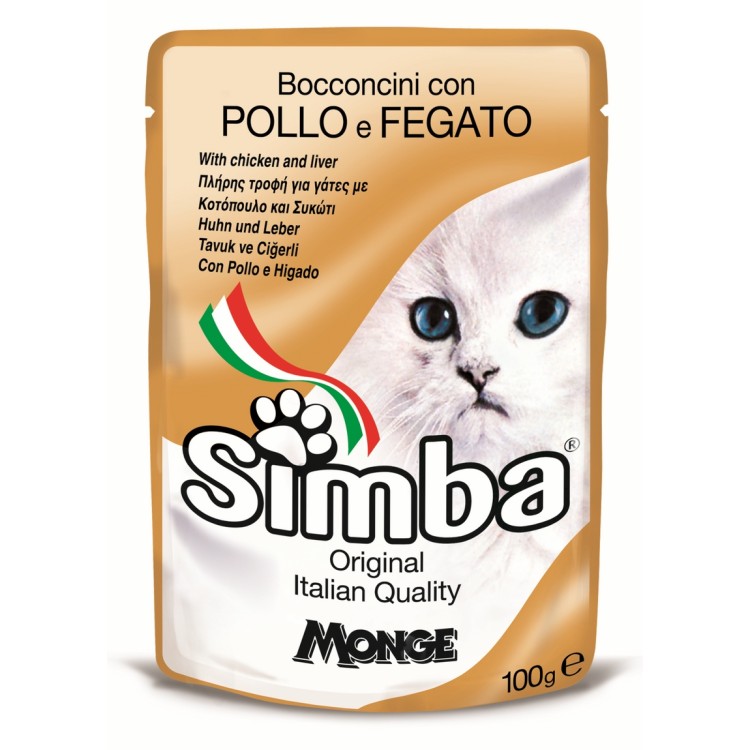Simba Cat Plic Pui/ficat 100 G