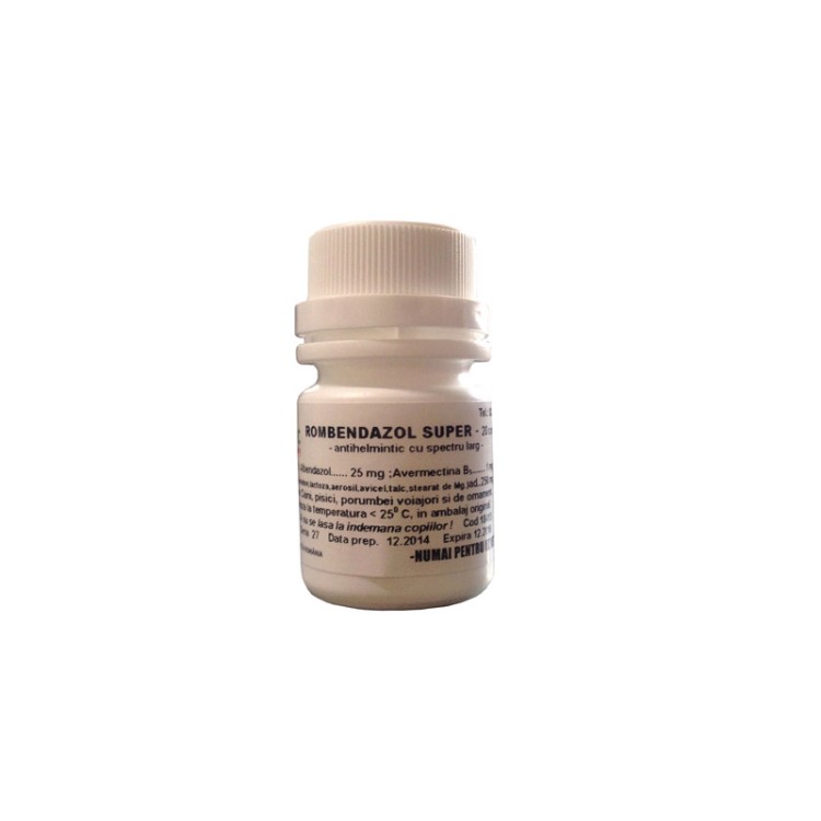 ROMBENDAZOL SUPER 20 Comprimate