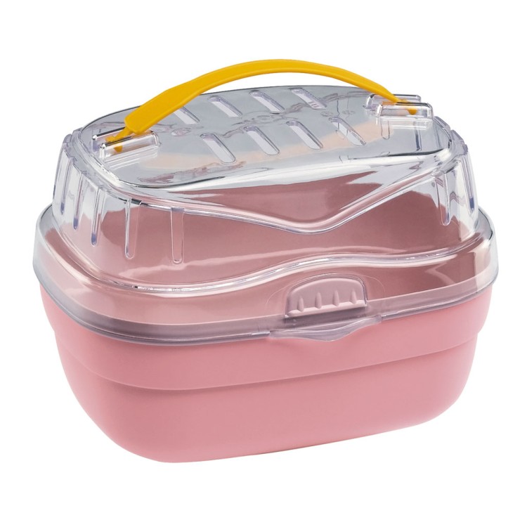 Cusca transport Aladino Small Roz, 20 x 16 x 13 cm