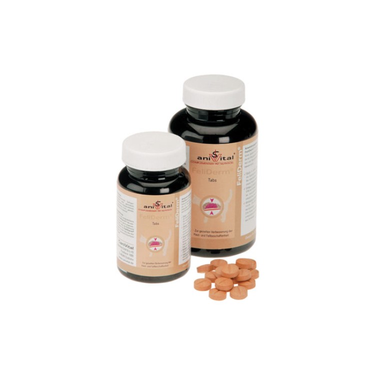 Anivital Feli Derm 140 tbl- vitamine pisica 