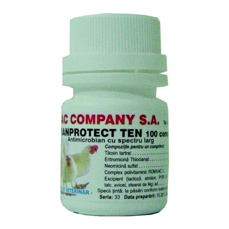 AVIANPROTECT TEN 100 Comprimate
