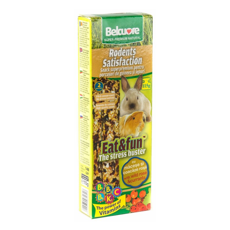 BATON GPIG&IEPURI BELCUORE CU MACESE SI COACAZE ROSII 115 G
