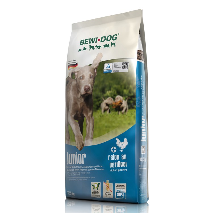 Bewi Dog Junior Croc - hrana uscata catei