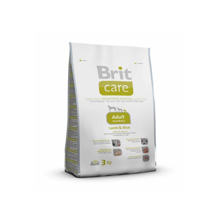 Brit Care Adult Small Breed Lamb & Rice, 3 kg