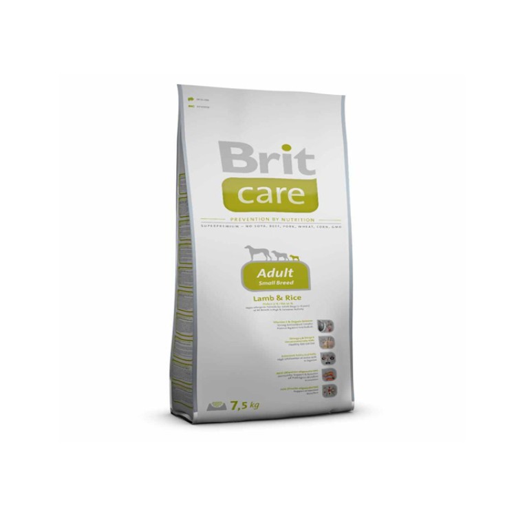 Brit Care Adult Small Breed Lamb & Rice, 7.5 Kg