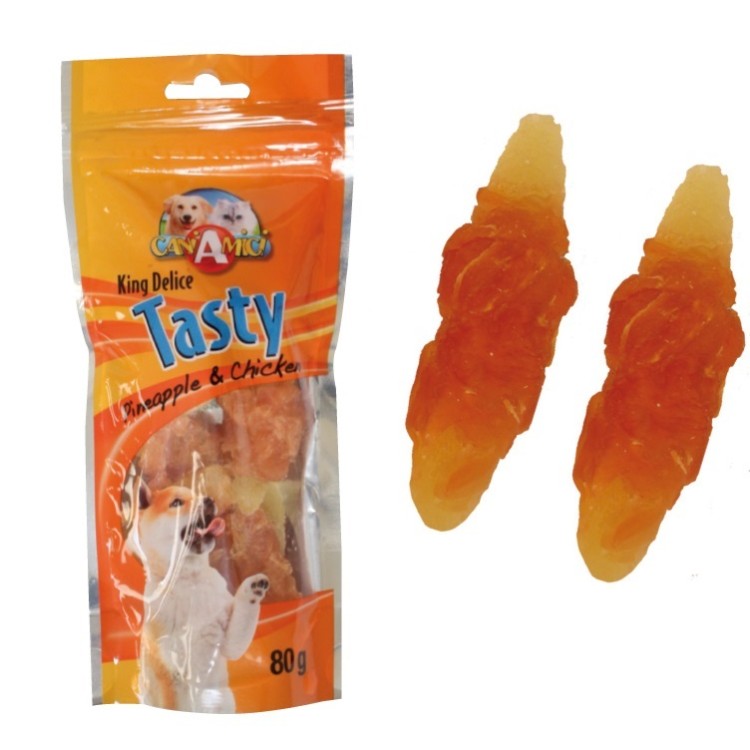 Snack Tasty Ananas & Pui 80 Gr