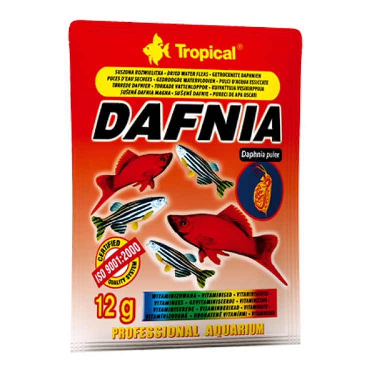 Hrana pesti Tropical DAPHNIA VITAMINISED 12GR