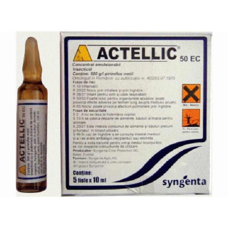 ACTELLIC 50 EC SYNGENTA 2 fiole X 10 ml