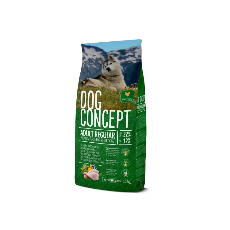 DOG CONCEPT ADULT REGULAR 15 KG