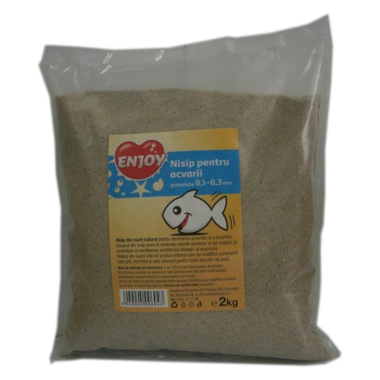 Enjoy Nisip acvariu 0.1- 0.3 mm 2kg