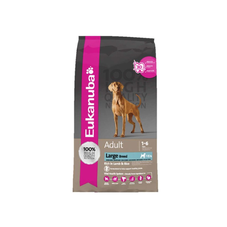 Eukanuba Adult Large Breed Lamb & Rice 12 Kg