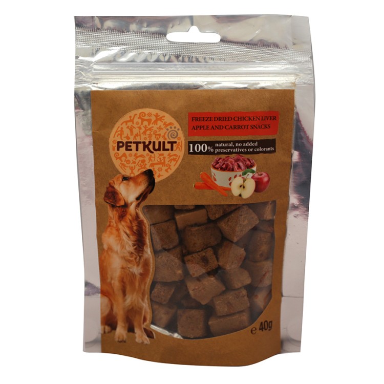 Petkult Dog Snack Ficat Pui/Mar/Morcov 40 gr
