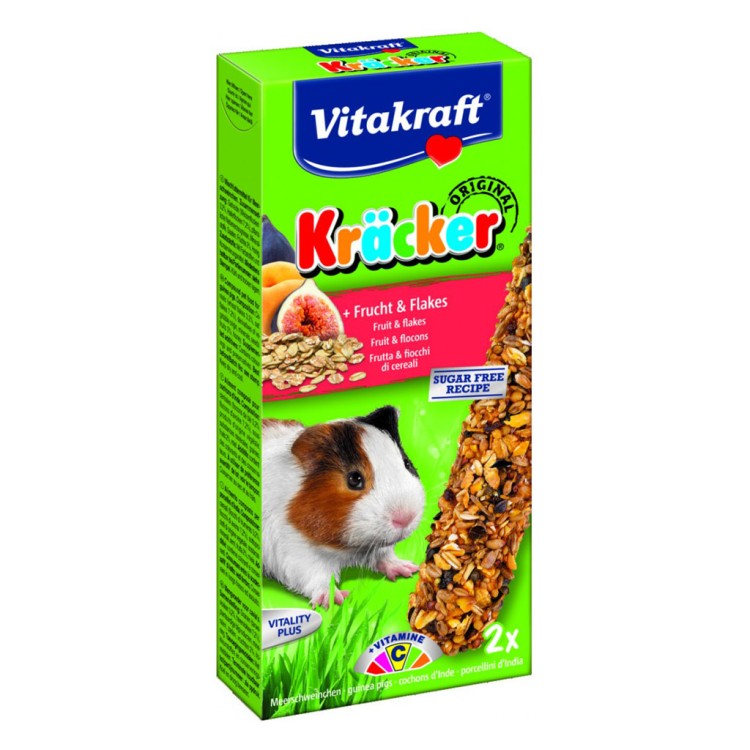 Baton G Pig Vitakraft Fructe/Cereale 2 Buc