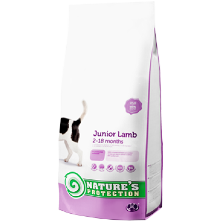 NATURES PROTECTION DOG JUNIOR WITH LAMB 7,5 KG