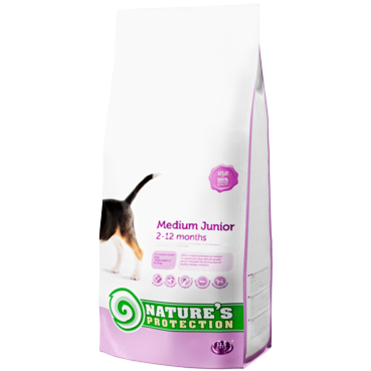 NATURES PROTECTION MEDIUM JUNIOR  2 KG (DOG)