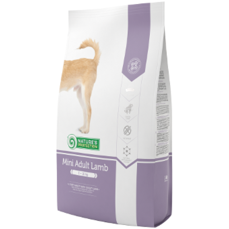 NATURES PROTECTION ADULT MINI LAMB  500 G (DOG)