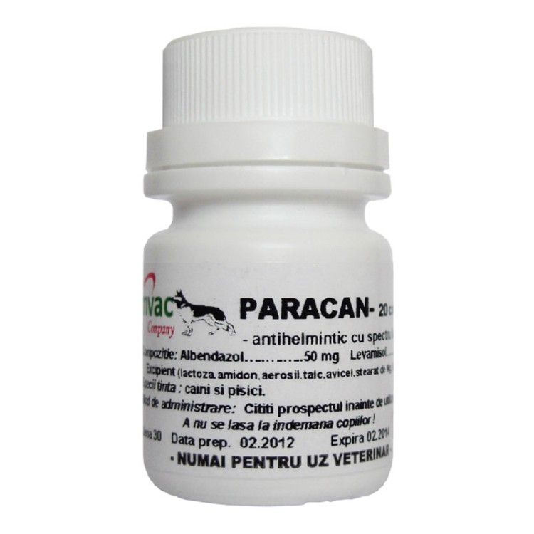 PARACAN 20 Comprimate