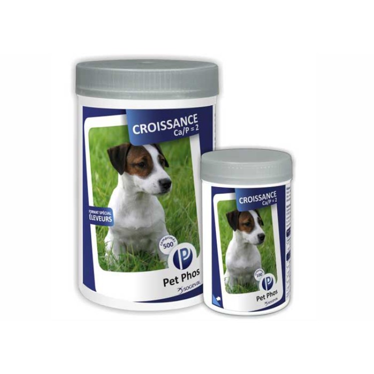 Pet Phos Croissance Ca/P=2 500 tablete