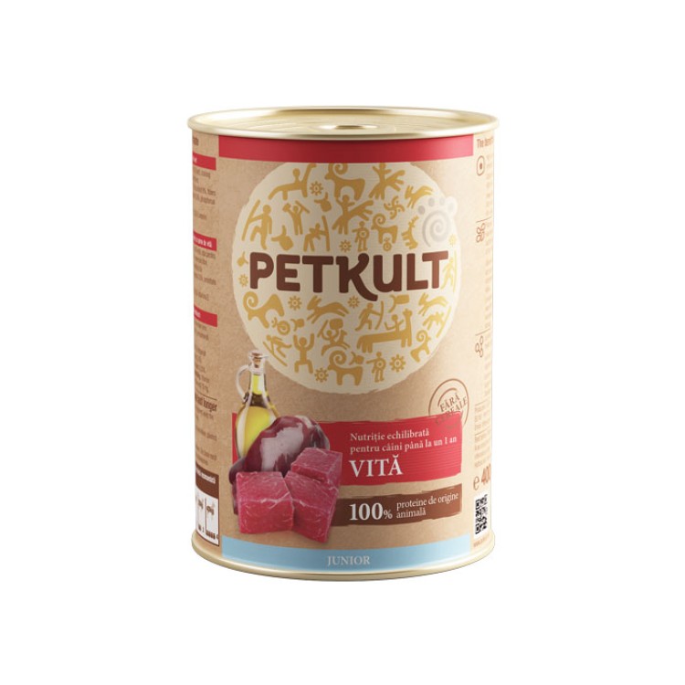 Petkult Junior cu Pui 800g