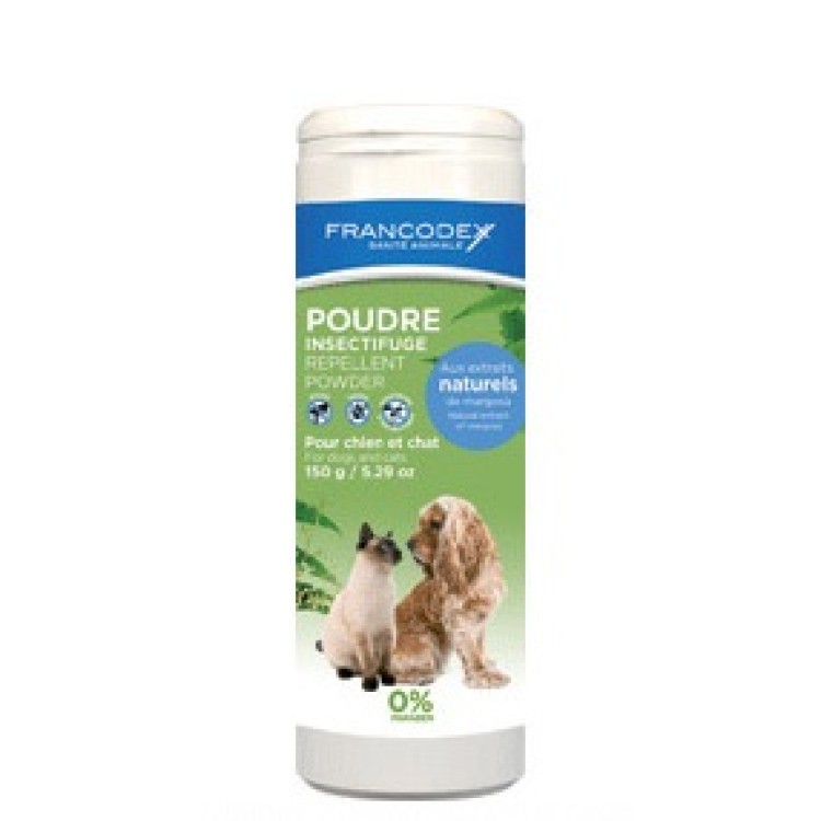 Francodex Pudra Antiparazitara Caine&Pisica 150 gr