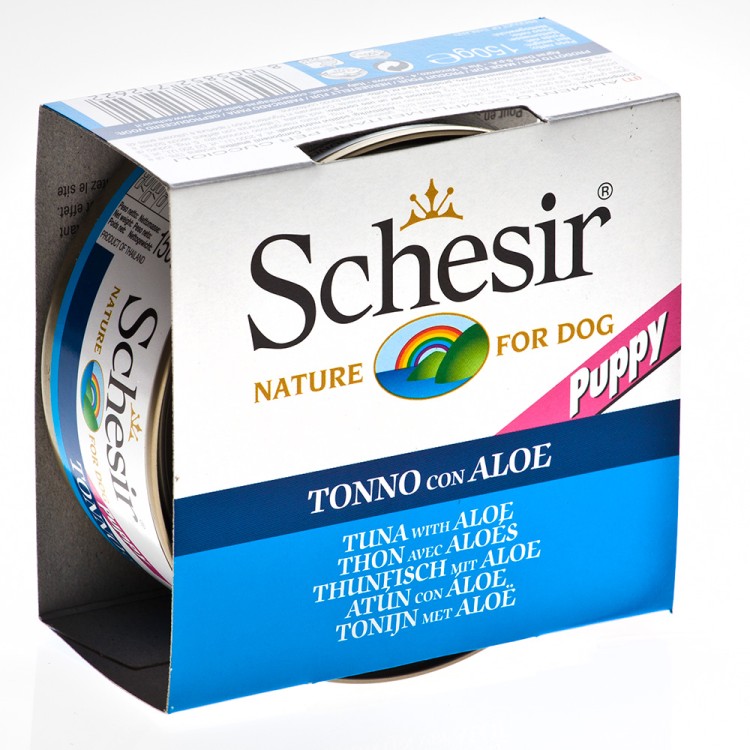 SCHESIR DOG JUNIOR TON/ALOE 150GR.