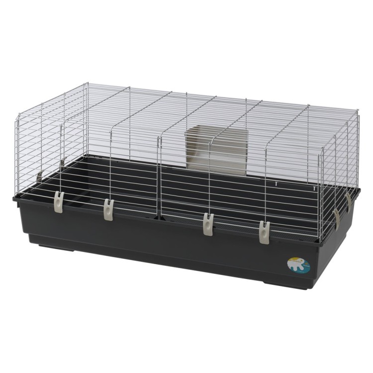 Cusca Rabbit 120 EL Negru . Argintiu, 118 x 58 x 51 cm