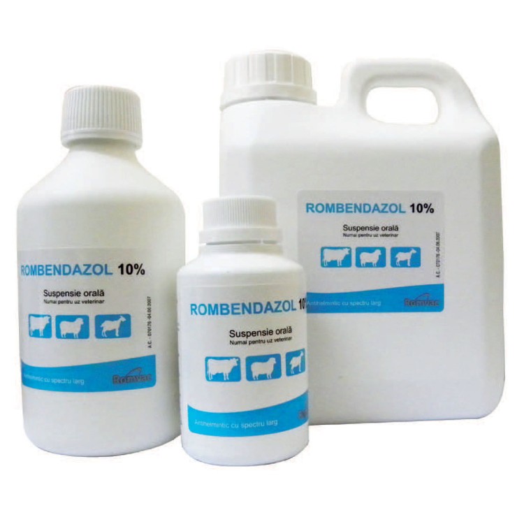 ROMBENDAZOL 10 % Suspensie orala 100 ml