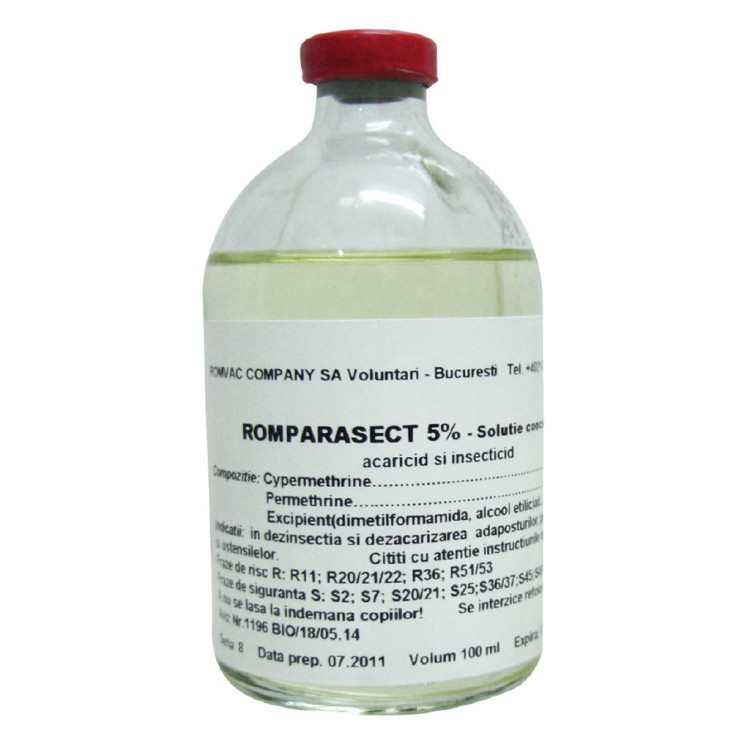 ROMPARASECT 5 % Solutie concentrata 1 L