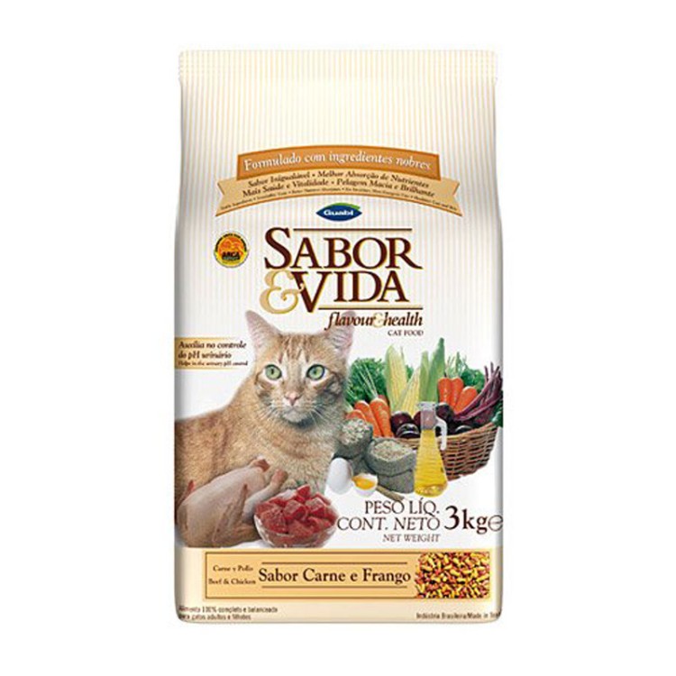 Sabor e Vida Pisica Pui si Vita 10.1 Kg