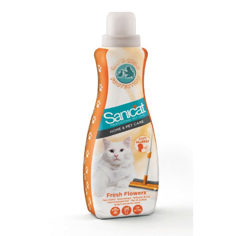 SOLUTIE CURATARE SANICAT FRESH FLOWERS 1 L