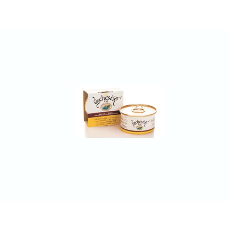 Schesir Pisica Pui Orez 3 X 85g