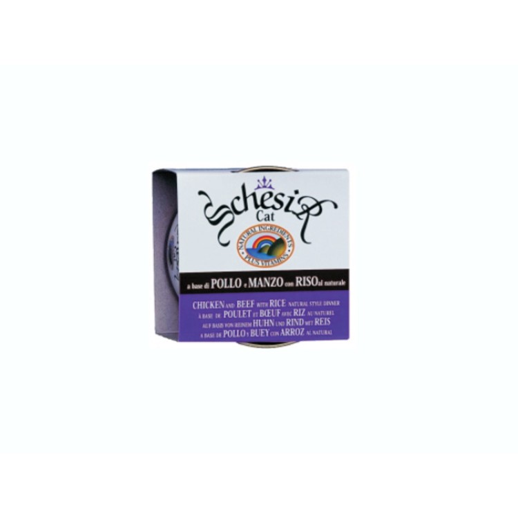 Schesir Conserva Pui, Vita si Orez 3 x 85 g