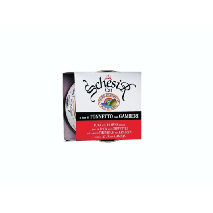 Schesir Conserva Ton si Creveti 3 x 85 g