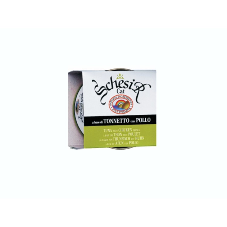 Schesir Conserva Ton si Pui 3 x 85 g