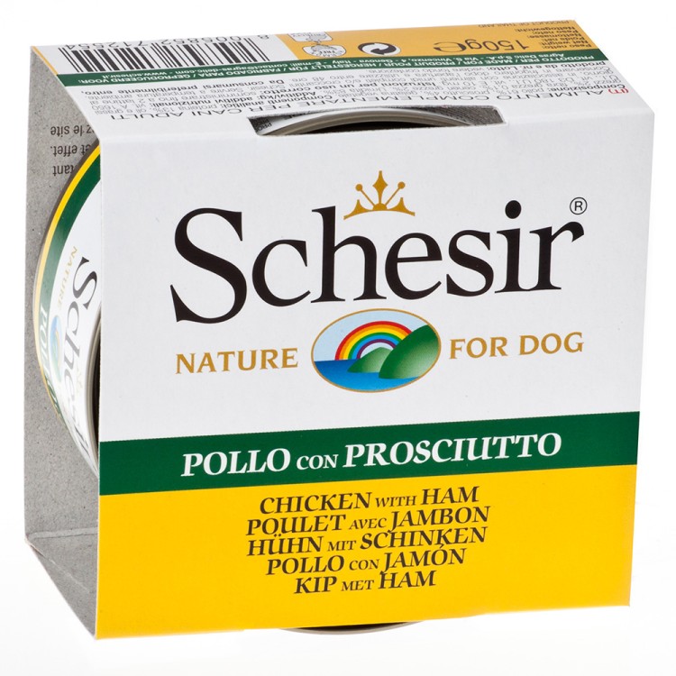 SCHESIR DOG PUI/JAMBON 150GR.