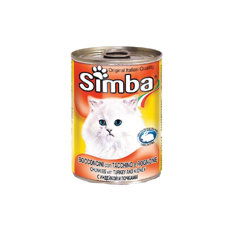 Simba Pisica Conserva Curcan 415 g