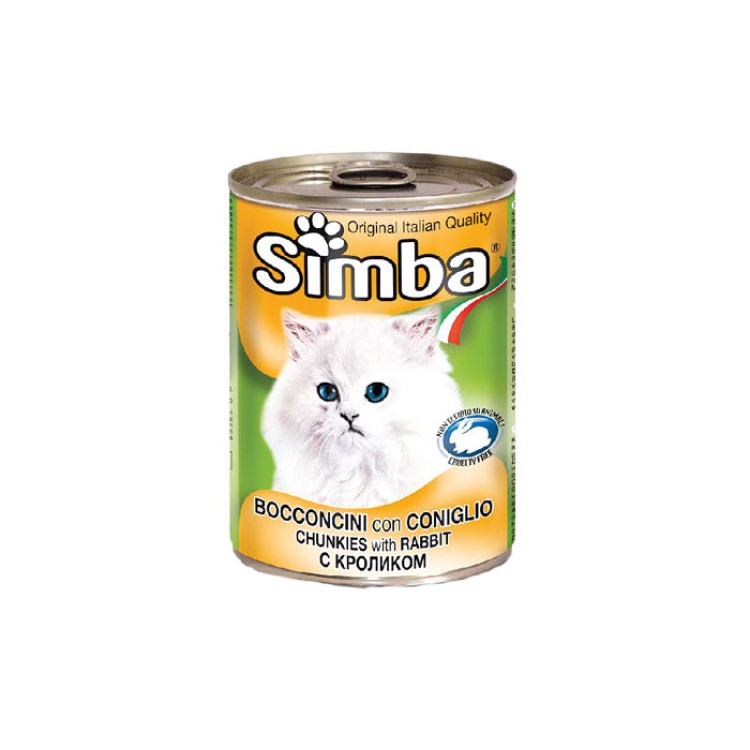Simba Pisica Conserva Iepure 415 g