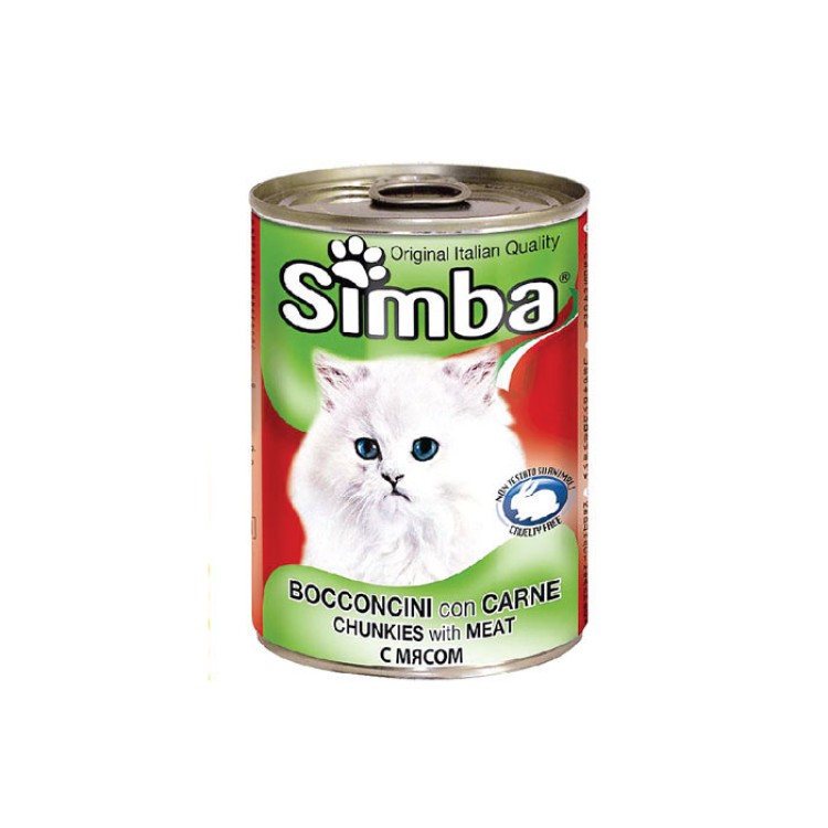 Simba Pisica Conserva Vitel 415 g