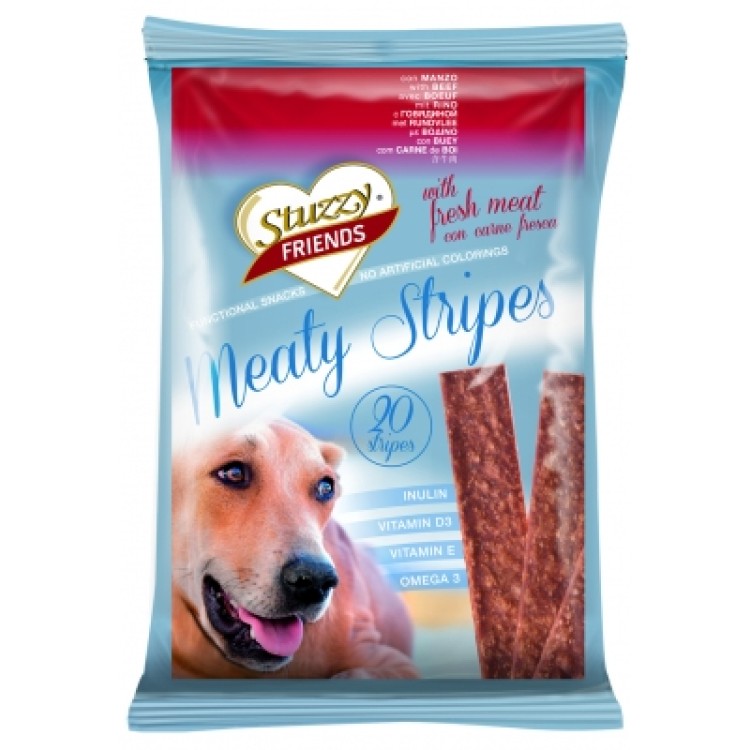 Stuzzy Snack Dog Meaty Stripes 200 g