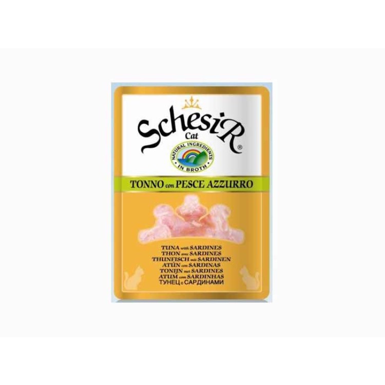 Schesir Pisica Supa Ton-Peste Oceanic  70 g conserva