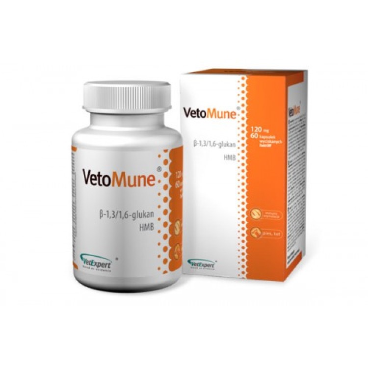 VETOMUNE 120 MG - 60 CAPSULE