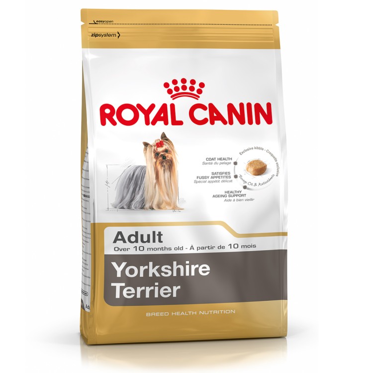 Royal Canin Yorkshire Terrier Adult- prezentare ambalaj