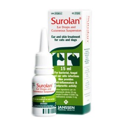 Surolan solutie otica 15 ml