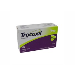 Trocoxil 95 mg, 2 tablete masticabile