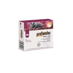 Profender Pisica L | Cutie 2 pipete pentru pisici 5 - 8 kg