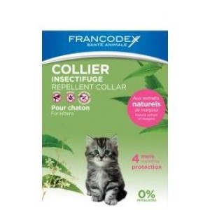 Zgarda Francodex Antiparazitara Kitten 35 cm