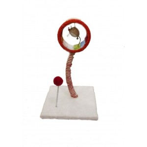 Sisal Pentru Pisici Duck Alb 30X30X49 cm