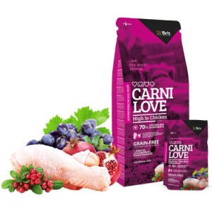 CARNILOVE HIGH IN CHICKEN 1,5 Kg