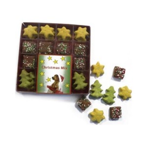 CHRISTMAS COOKIE MIX Cutie cu 32 de biscuiti